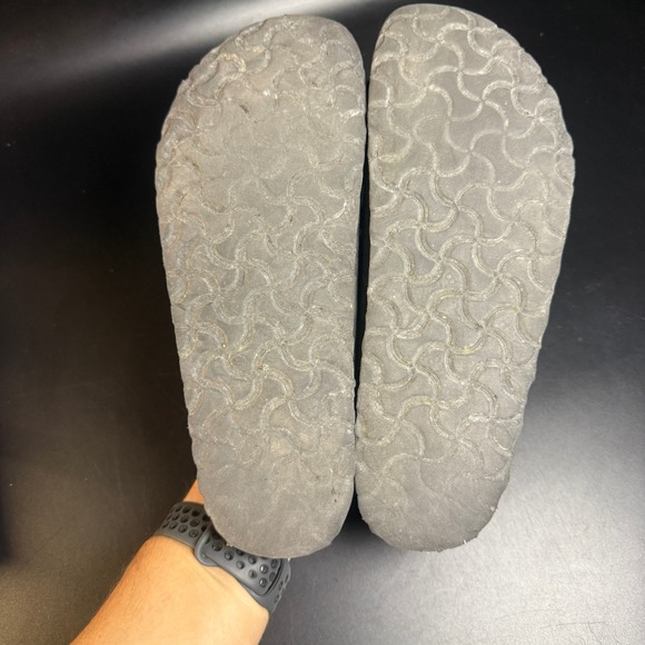 Birkenstock Grenada Gray Leather Sandals Size 39 Narrow Fit EU Made in Germany - Picture 6 of 6